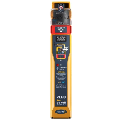 Balise de d�tresse personnelle PLB 3 + AIS + RLS + NFC par Ocean Signal - Ocean Signal