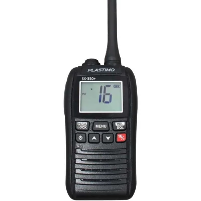 VHF portable flottante SX-350+ 3,5 W, moyenne port�e, USB-C, 13 h d�autonomie - Plastimo
